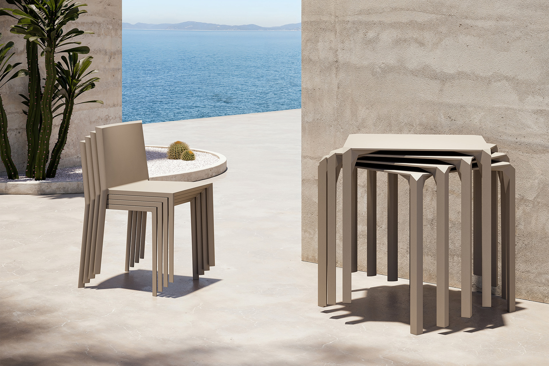 Quartz stol - Vondom Stoli