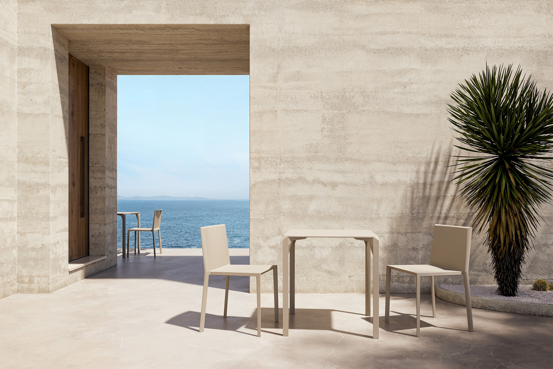 QUARTZ stol with arms - Vondom Stoli