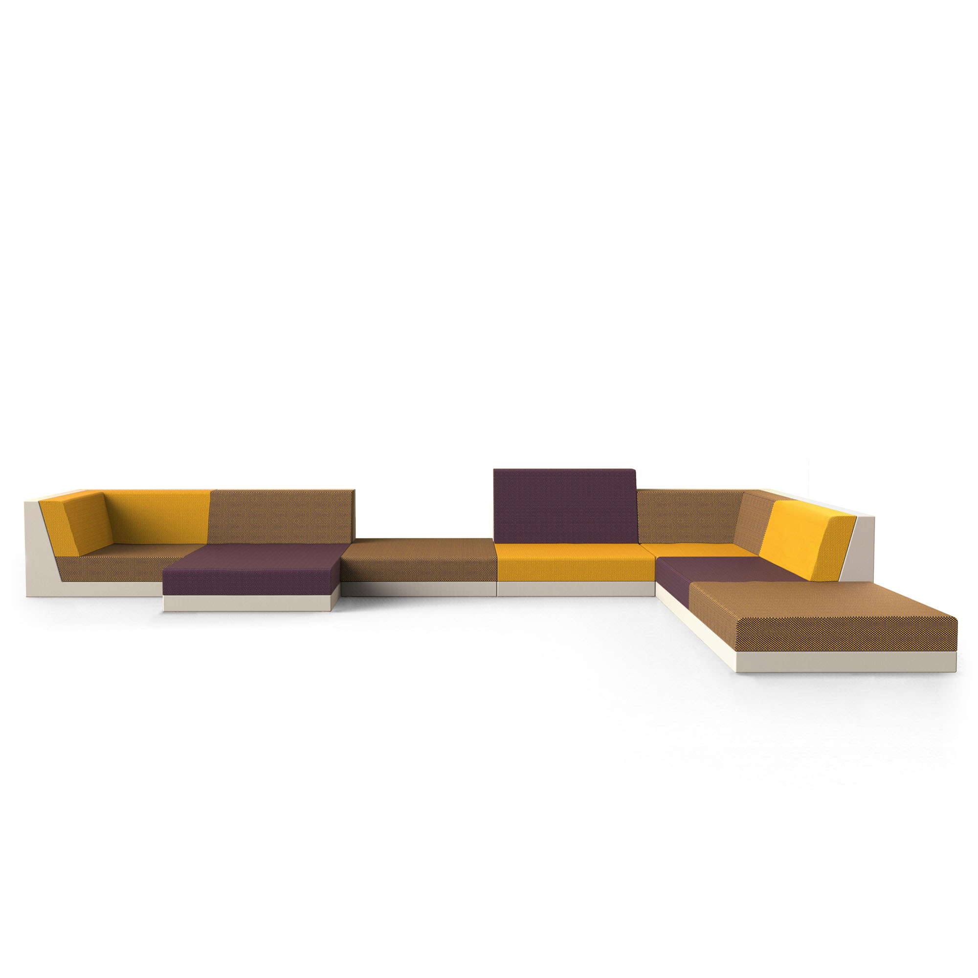 Vondom PIxel outdoor modular sofa Ramon Esteve 4 