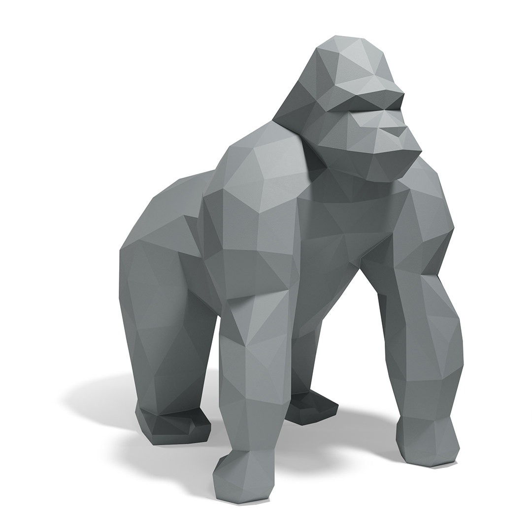 11 Vondom Origami Saru Studio Vondom 44231 Gray 