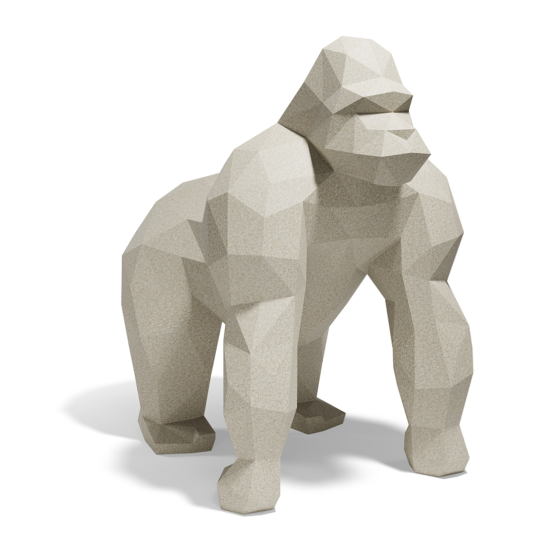 14 Vondom Origami Saru Studio Vondom 44231 Granite Effect Ecru 