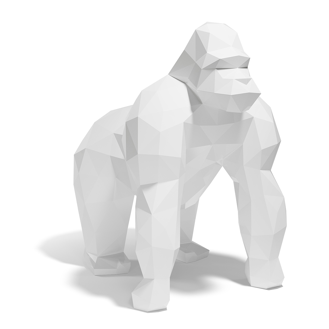 16 Vondom Origami Saru Studio Vondom 44231F White Lacquered 