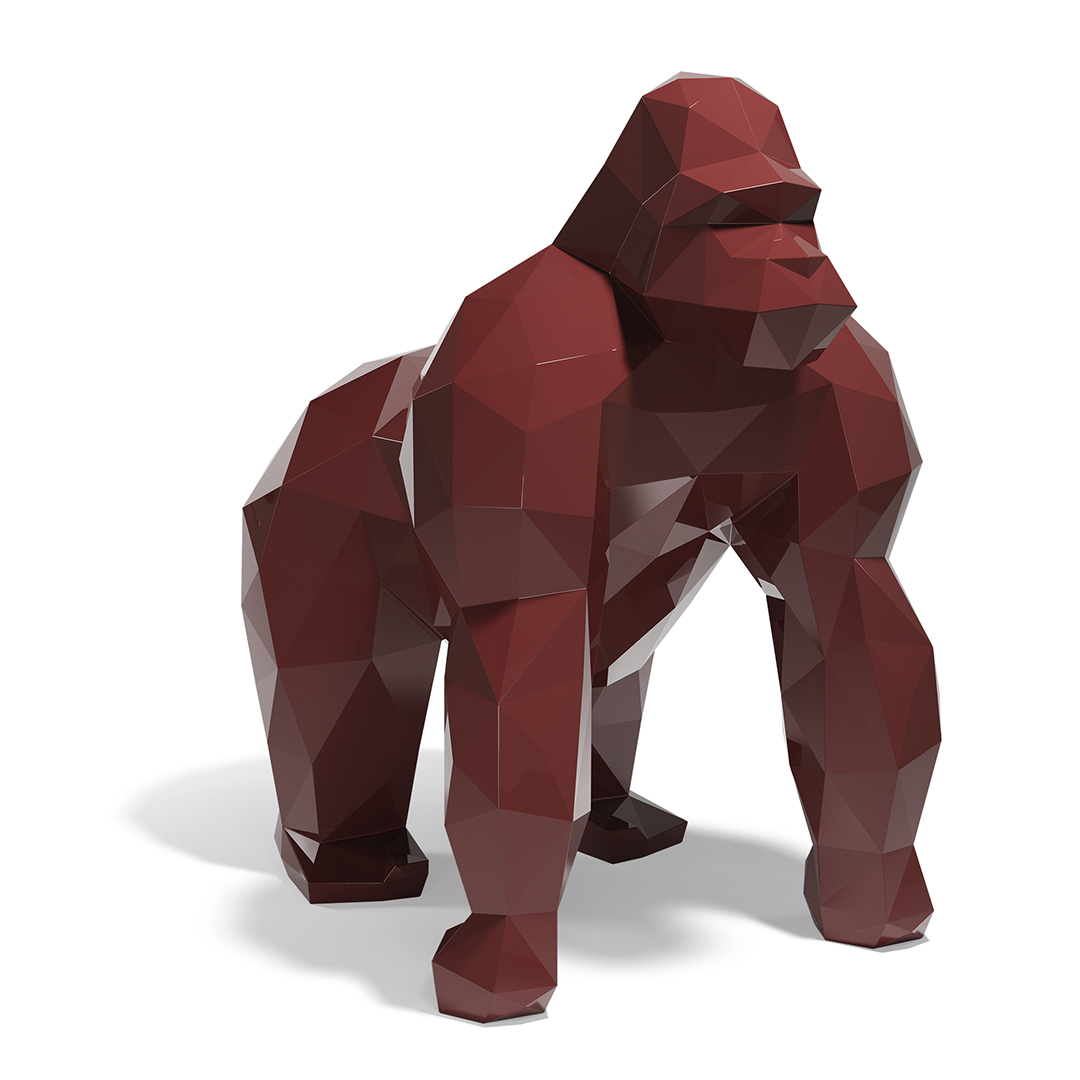 22 Vondom Origami Saru Studio Vondom 44231F Garnet Lacquered 