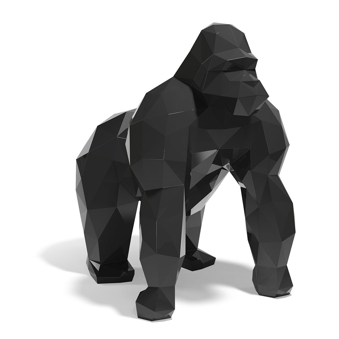 28 Vondom Origami Saru Studio Vondom 44231F Black Lacquered 