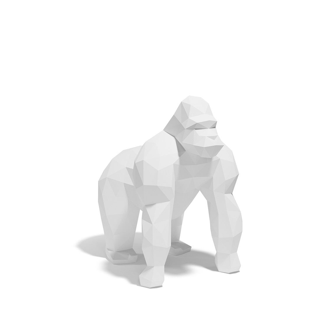 02 Vondom Origami Wakai Saru Studio Vondom 44233 White 