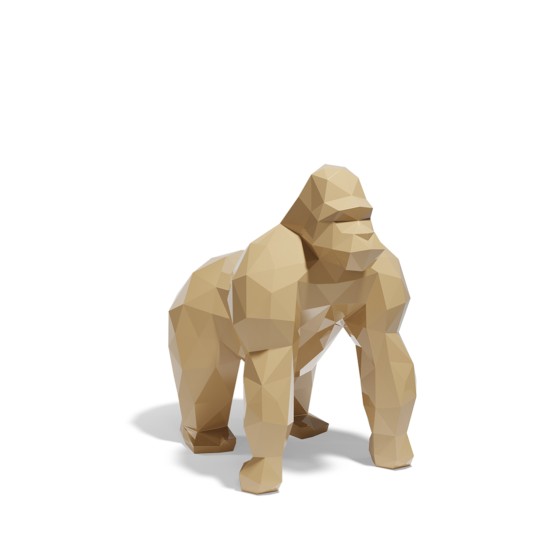 21 Vondom Origami Wakai Saru Studio Vondom 44233F Camel Lacquered