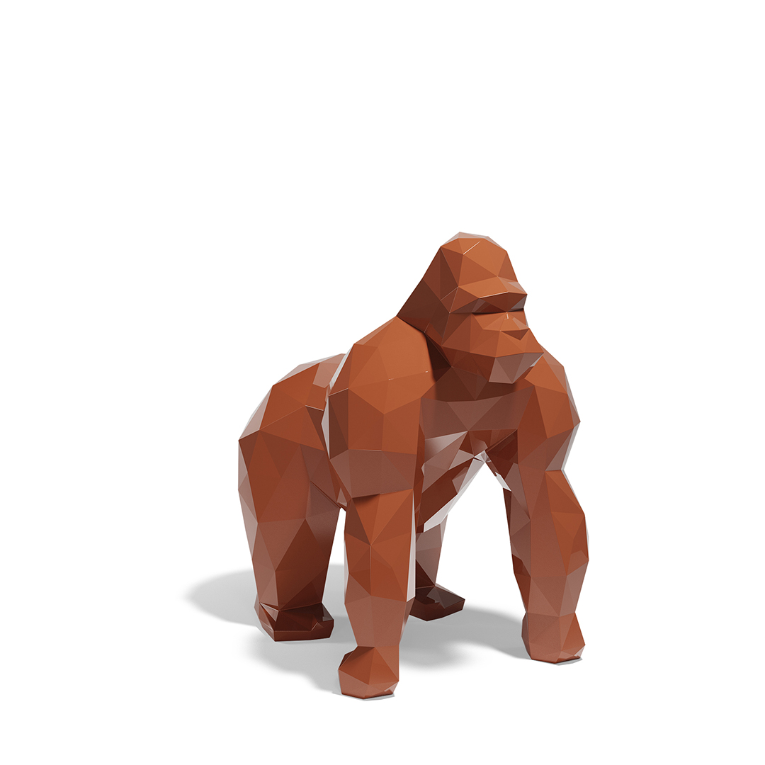 22 Vondom Origami Wakai Saru Studio Vondom 44233F Clay Lacquered