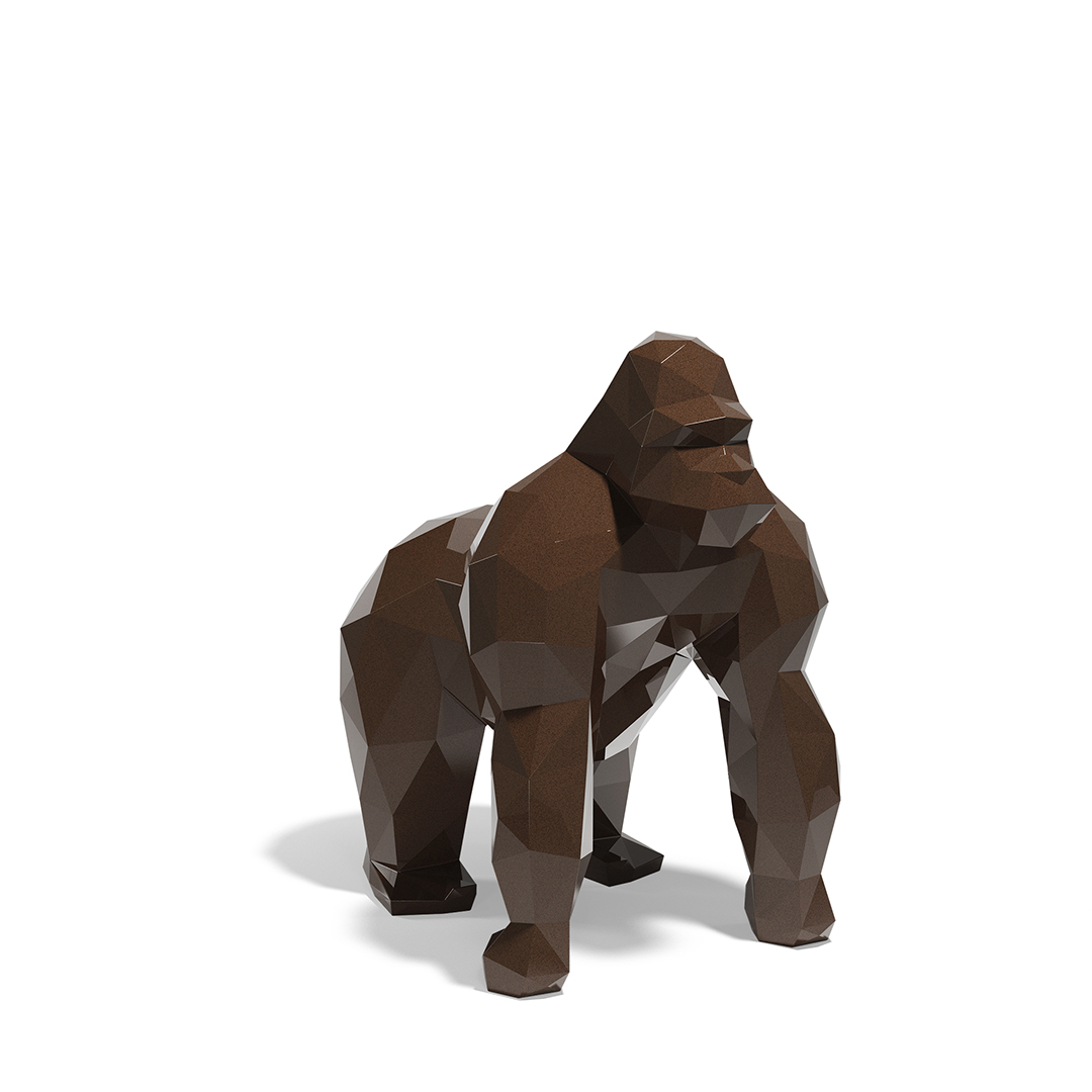 23 Vondom Origami Wakai Saru Studio Vondom 44233F Brown Lacquered 