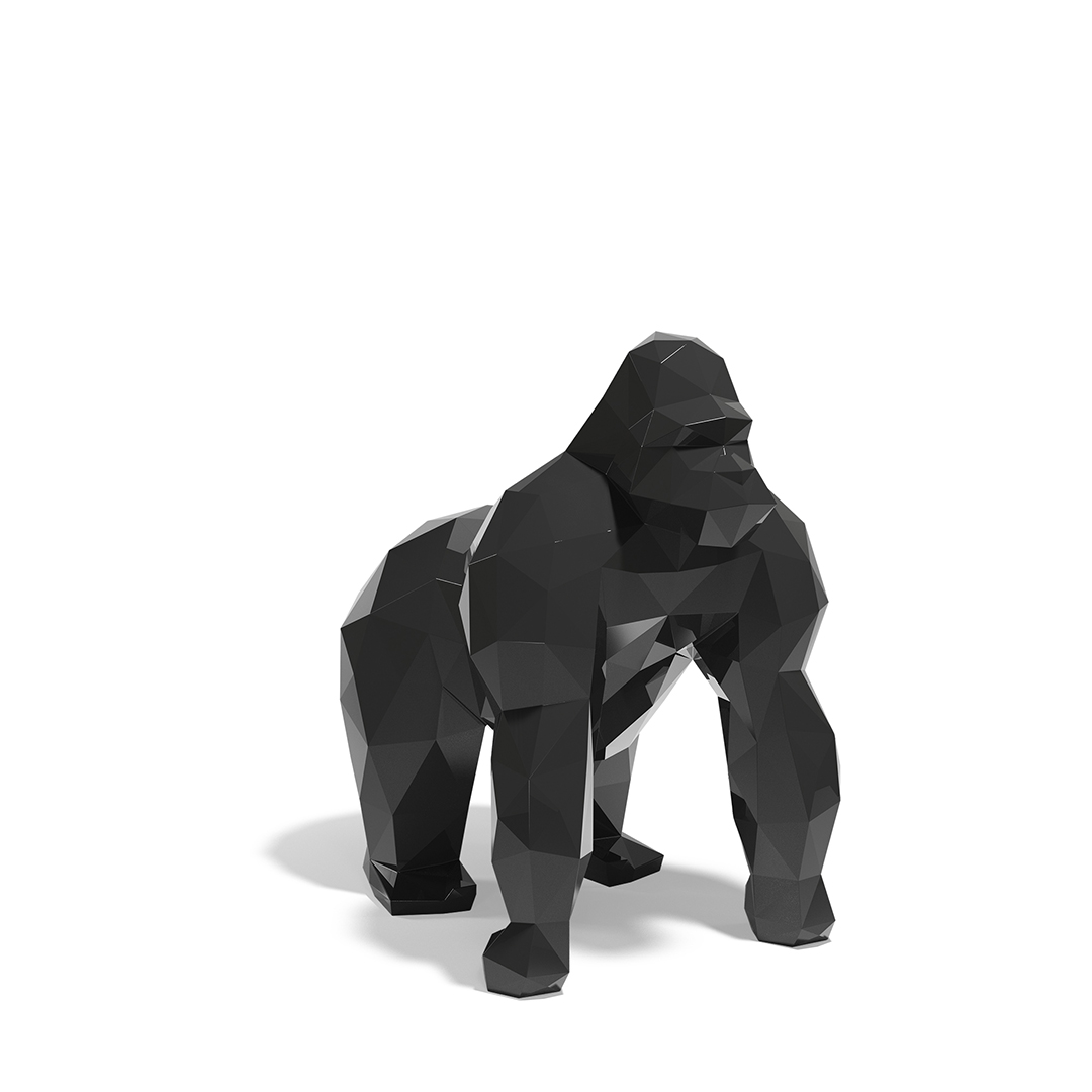 28 Vondom Origami Wakai Saru Studio Vondom 44233F Black Lacquered 