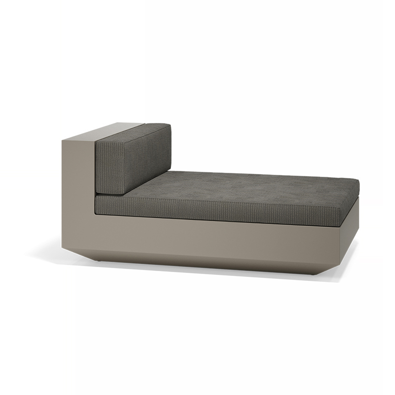 VELA SOFA MOD.CENTRAL CHAISE LONGUE