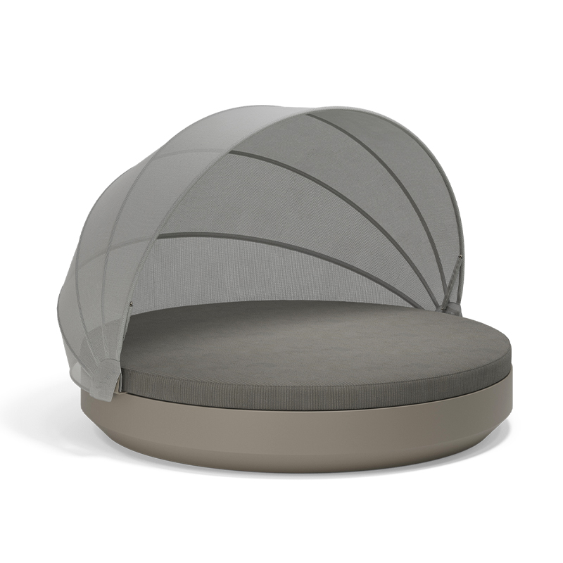VELA BASIC daybed Ø210x40 with folding canopy - Vondom Zofe in lounge sestavi