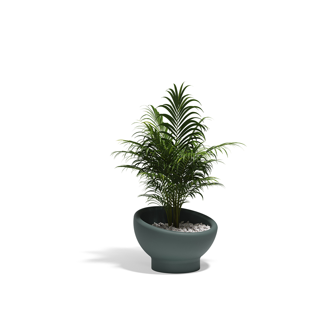 09 Vondom Luna Planter Ramon Esteve 54856 Green 