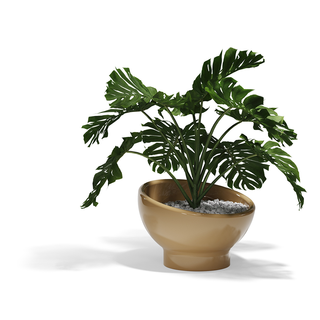 20 Vondom Luna Planter Ramon Esteve 54857F Camel Lacquered 