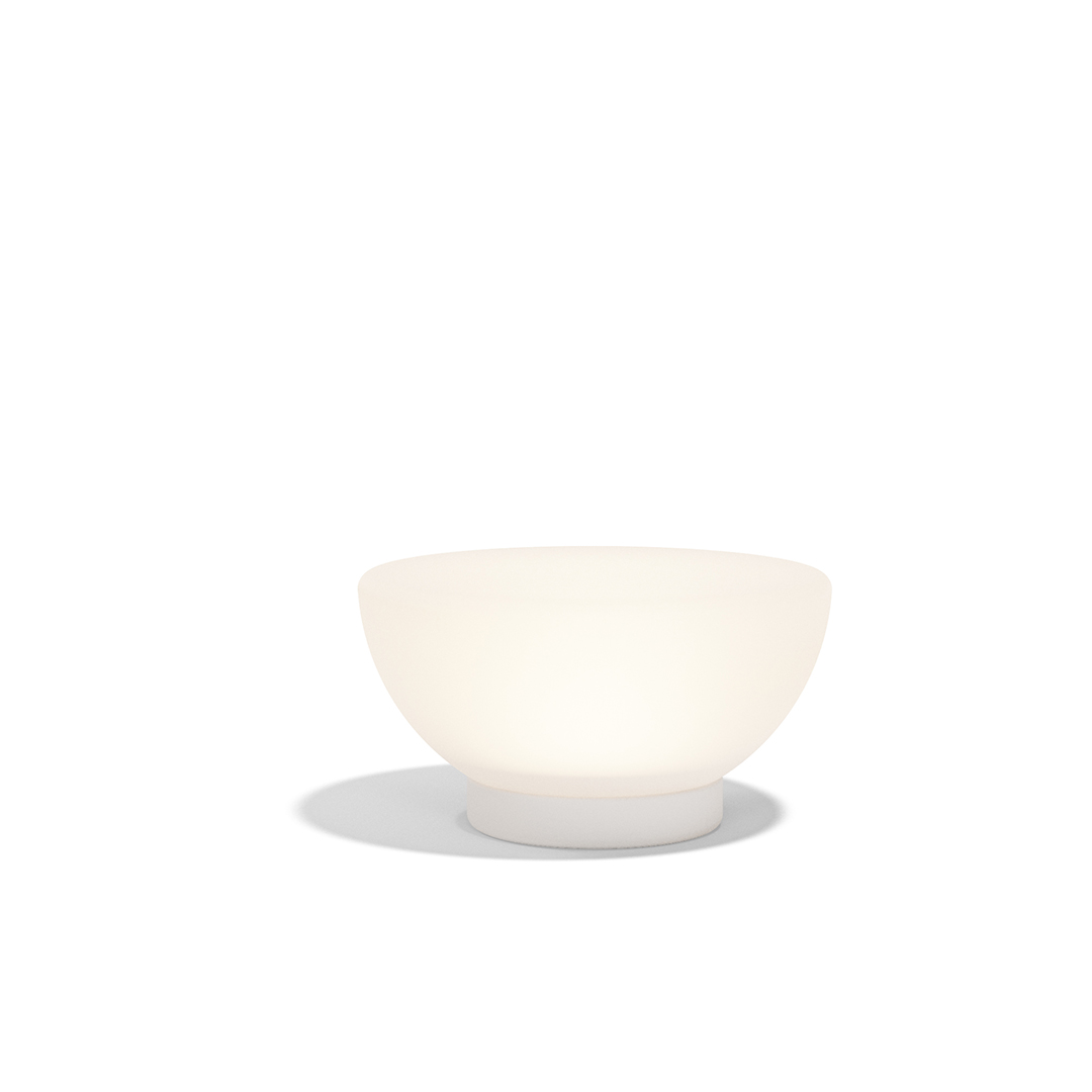 01 Vondom Luna Lamp Ramon Esteve 54858 Ecru 