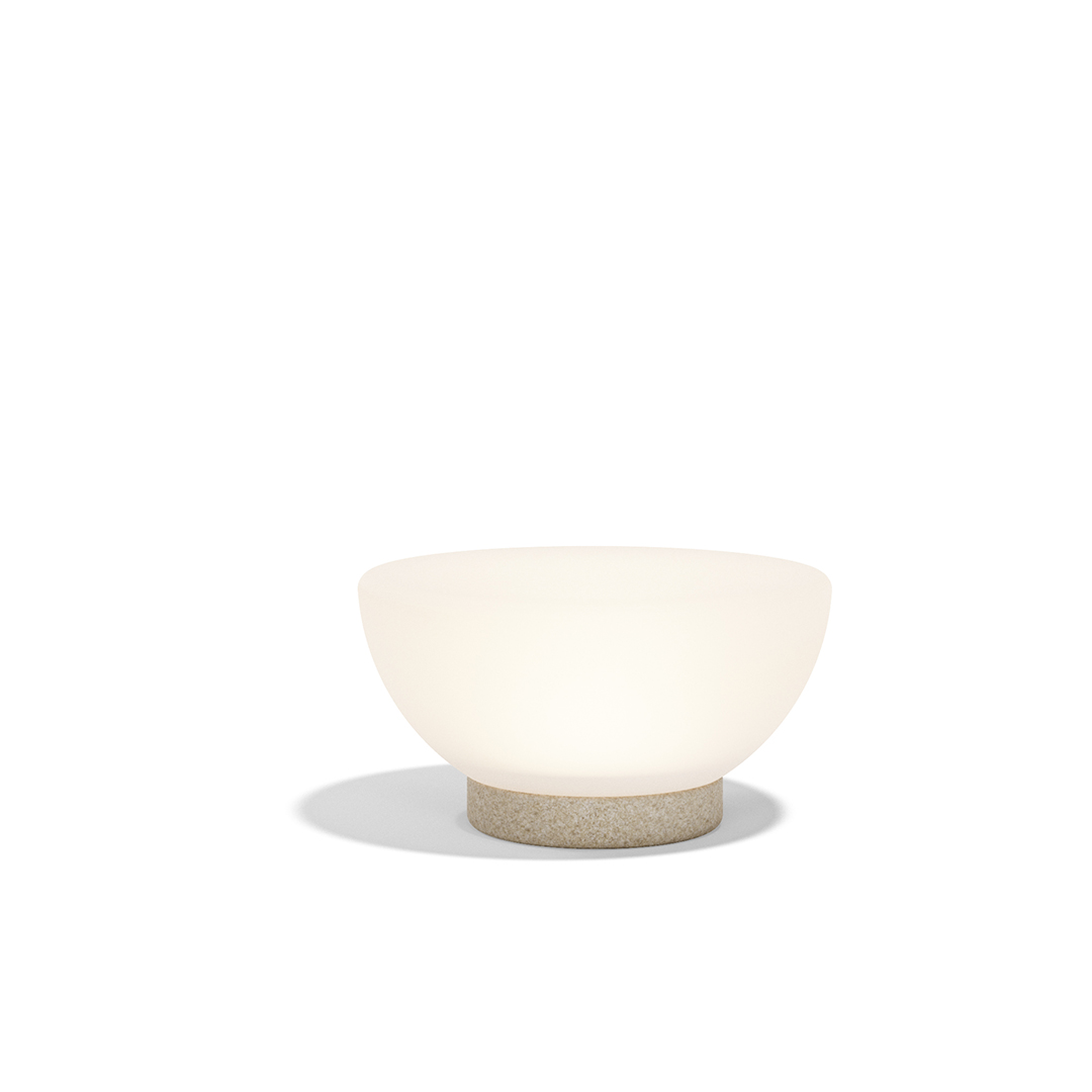 14 Vondom Luna Lamp Ramon Esteve 54858 Granite Effect Ecru 