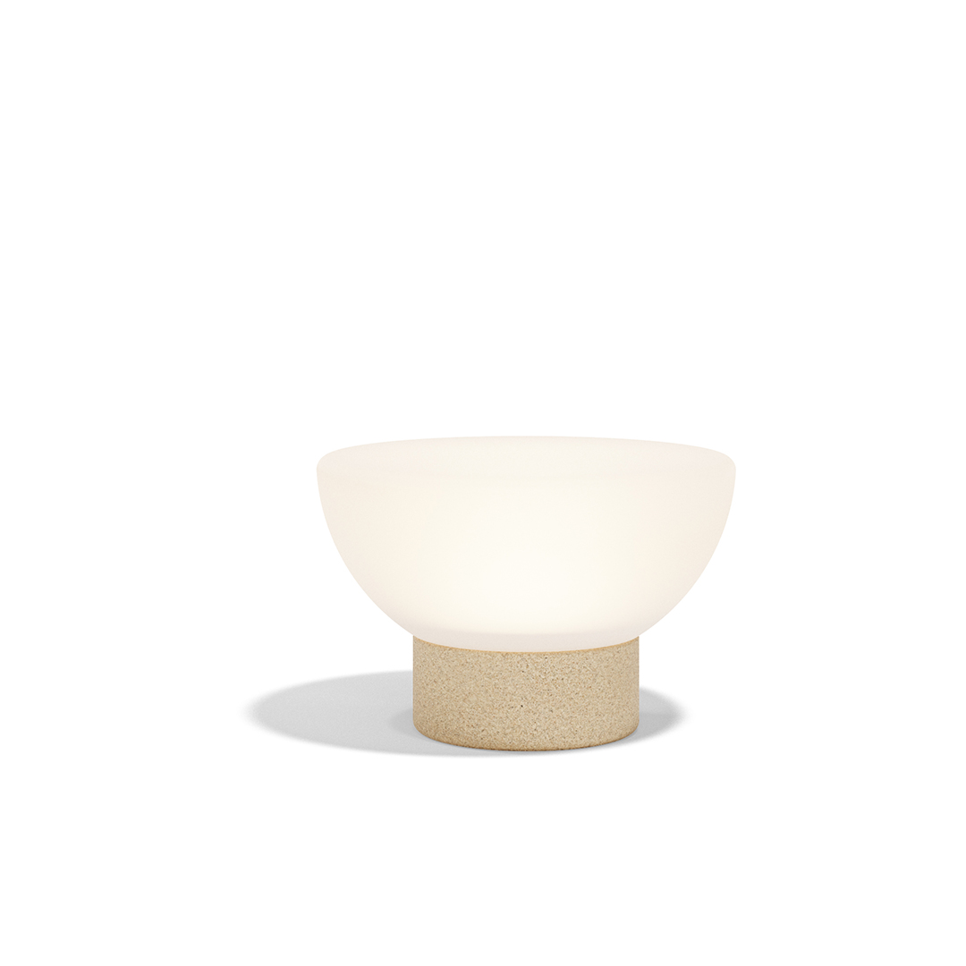 15 Vondom Luna Lamp Ramon Esteve 54859 Granite Effect Cream 