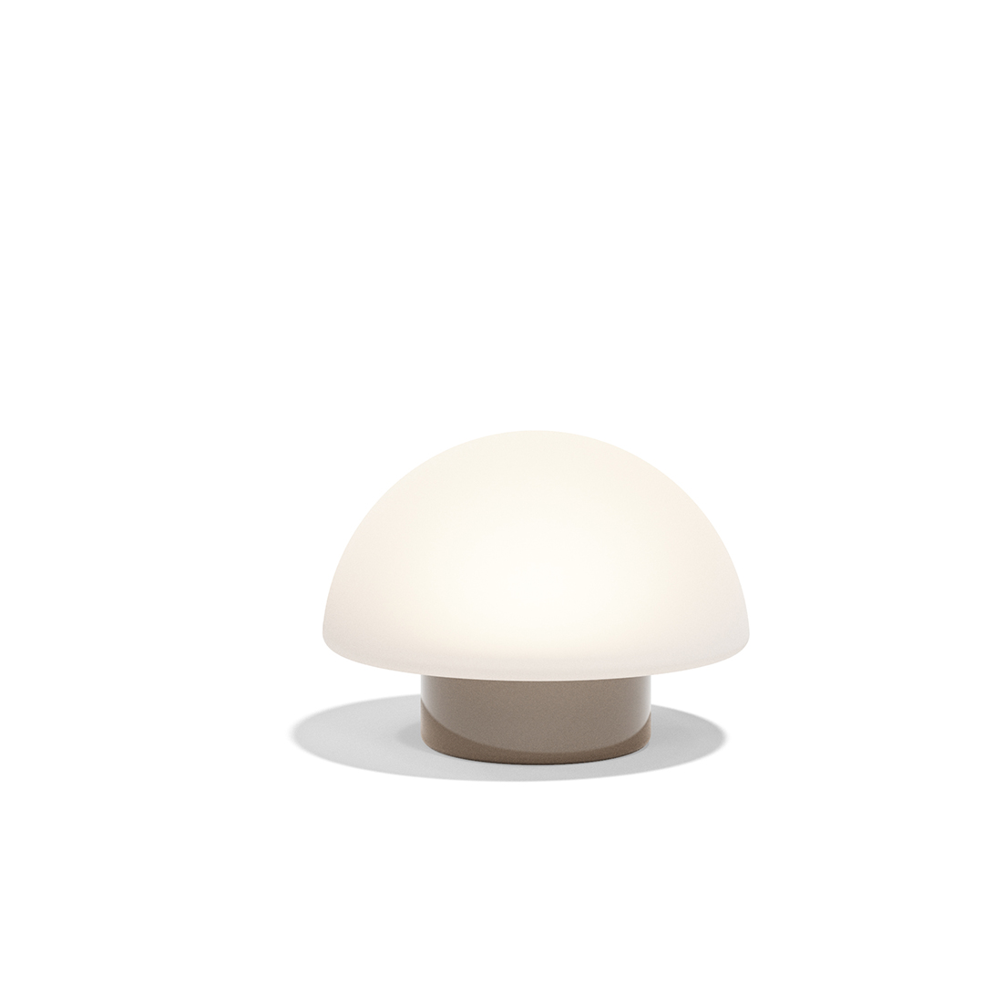 23 Vondom Luna Lamp Ramon Esteve 54861F Tortora Lacquered 