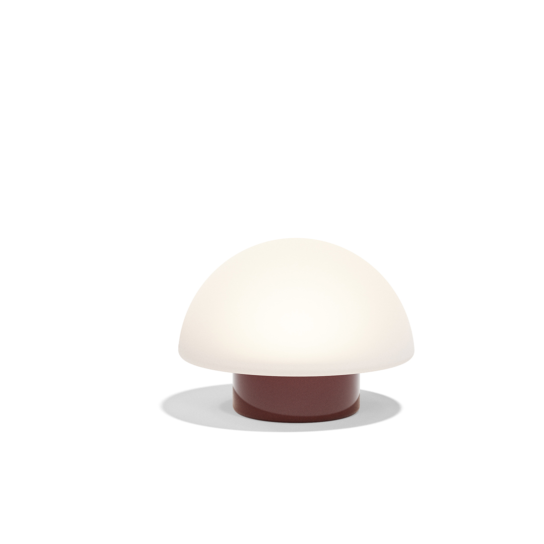 25 Vondom Luna Lamp Ramon Esteve 54861F Garnet Lacquered 