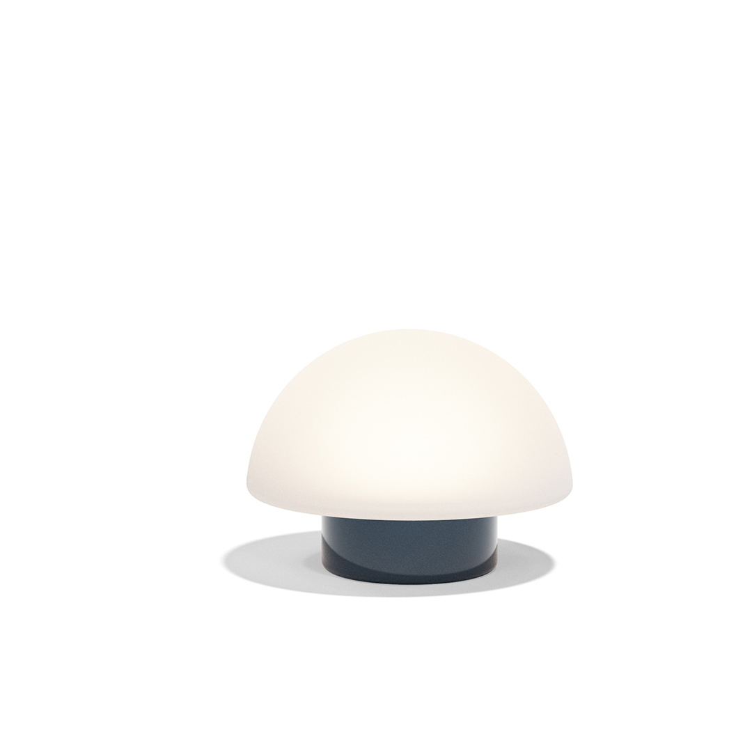 27 Vondom Luna Lamp Ramon Esteve 54861F Blue Lacquered 