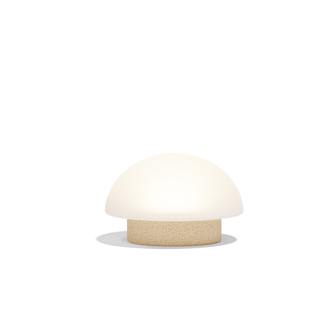 15 Vondom Luna Lamp Ramon Esteve 54862 Granite Effect Cream 