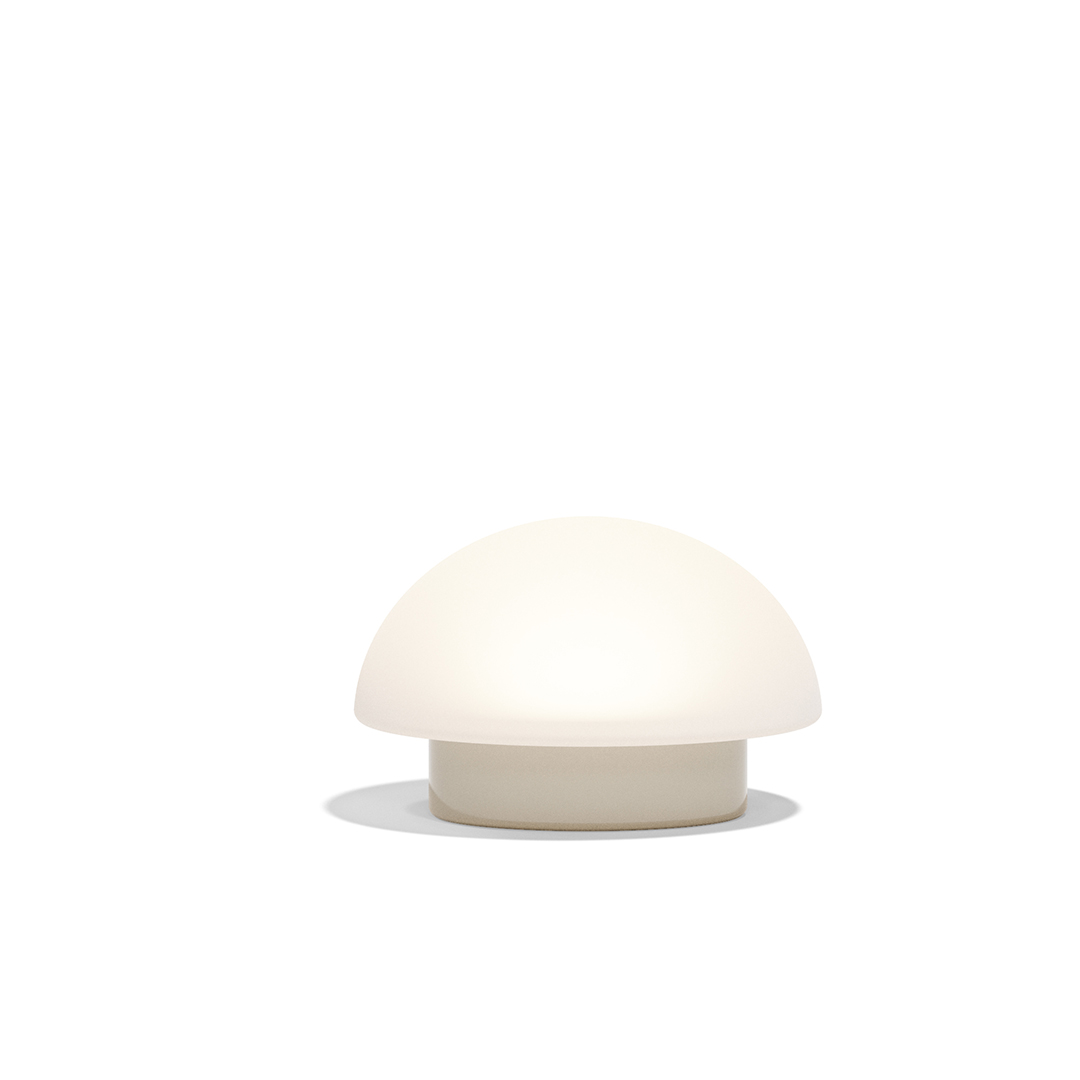 22 Vondom Luna Lamp Ramon Esteve 54862F Ecru Lacquered 