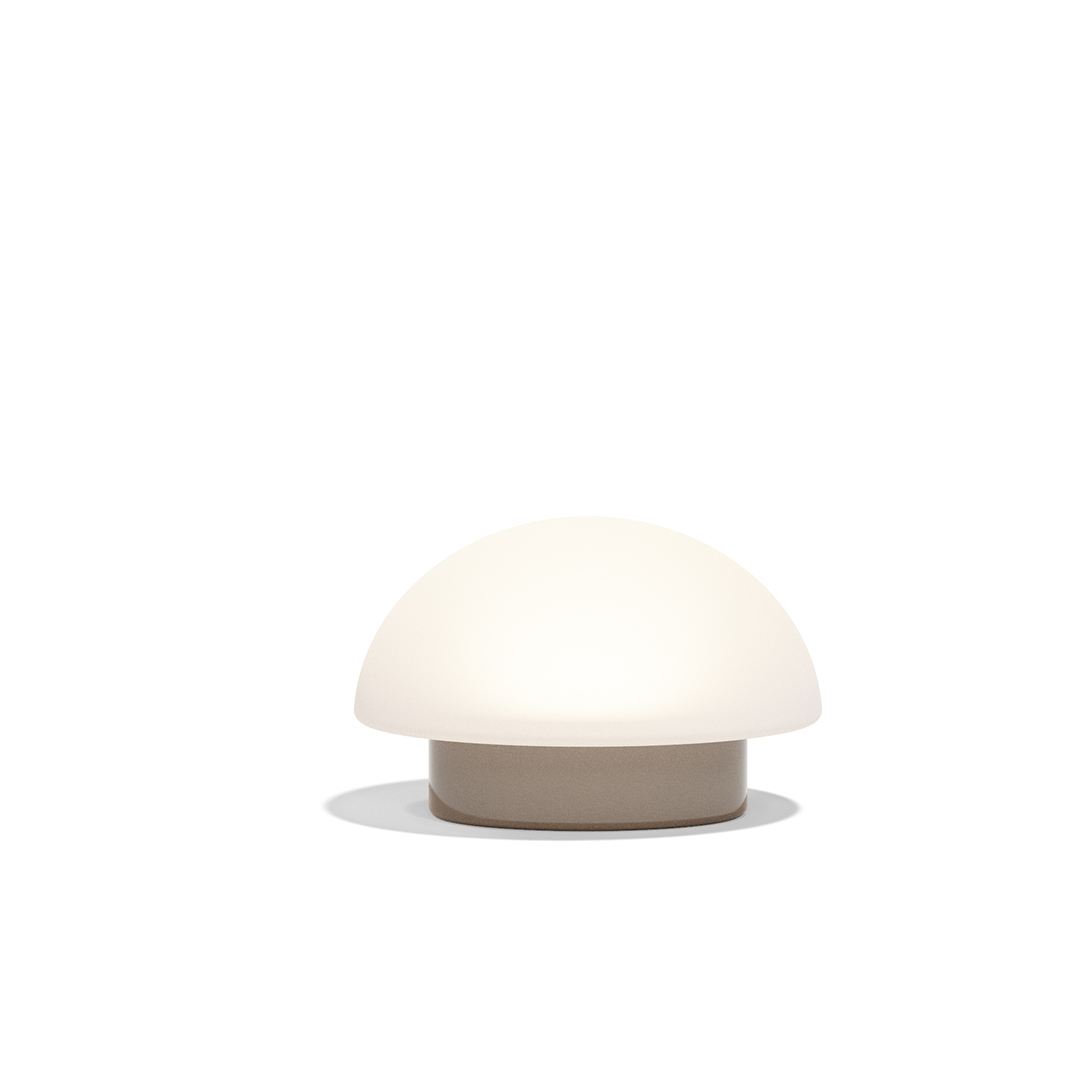 23 Vondom Luna Lamp Ramon Esteve 54862F Tortora Lacquered 