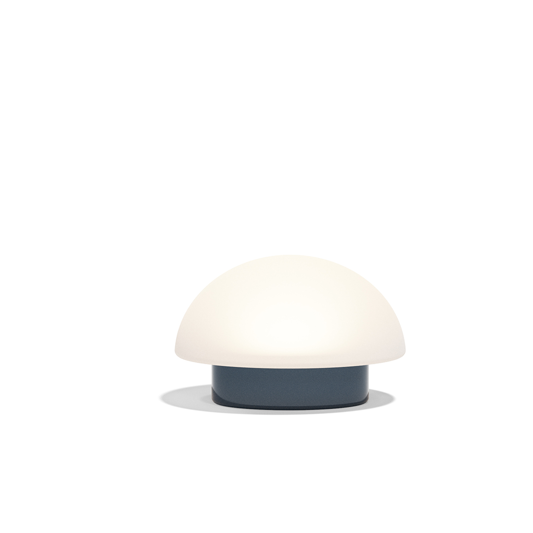 27 Vondom Luna Lamp Ramon Esteve 54862F Blue Lacquered 