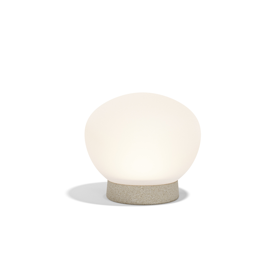 14 Vondom Luna Lamp Ramon Esteve 54863 Granite Effect Ecru 
