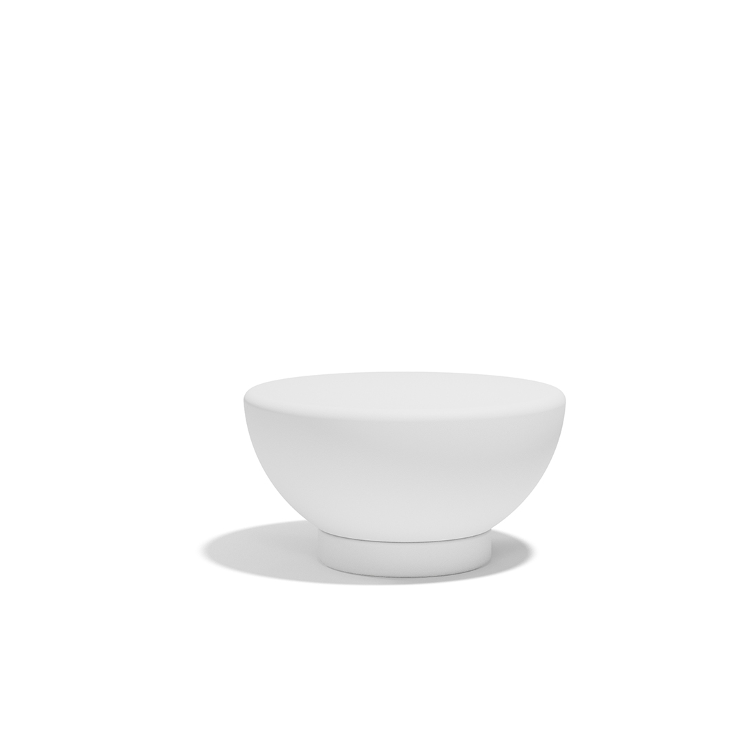 02 Vondom Luna Low Table Ramon Esteve 54865 White 