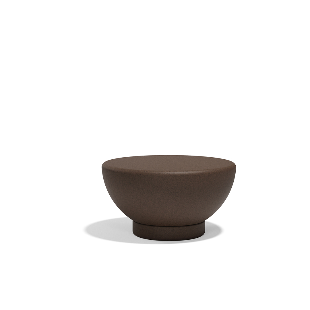 11 Vondom Luna Low Table Ramon Esteve 54865 Brown 