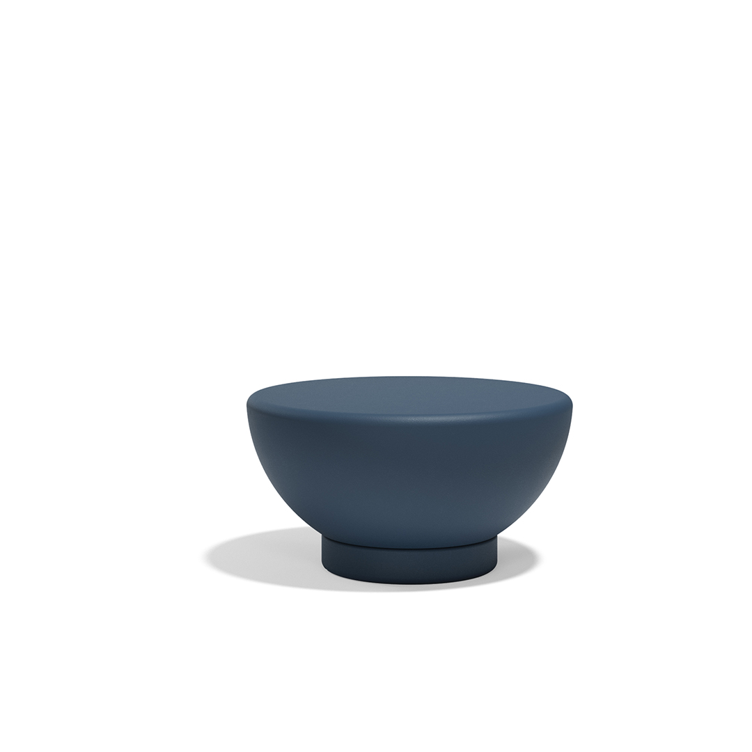 12 Vondom Luna Low Table Ramon Esteve 54865 Blue 