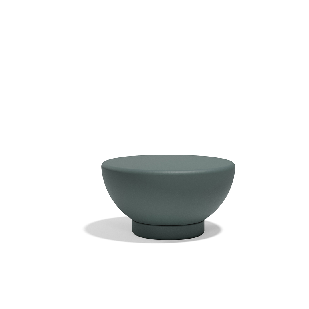 13 Vondom Luna Low Table Ramon Esteve 54865 Green 