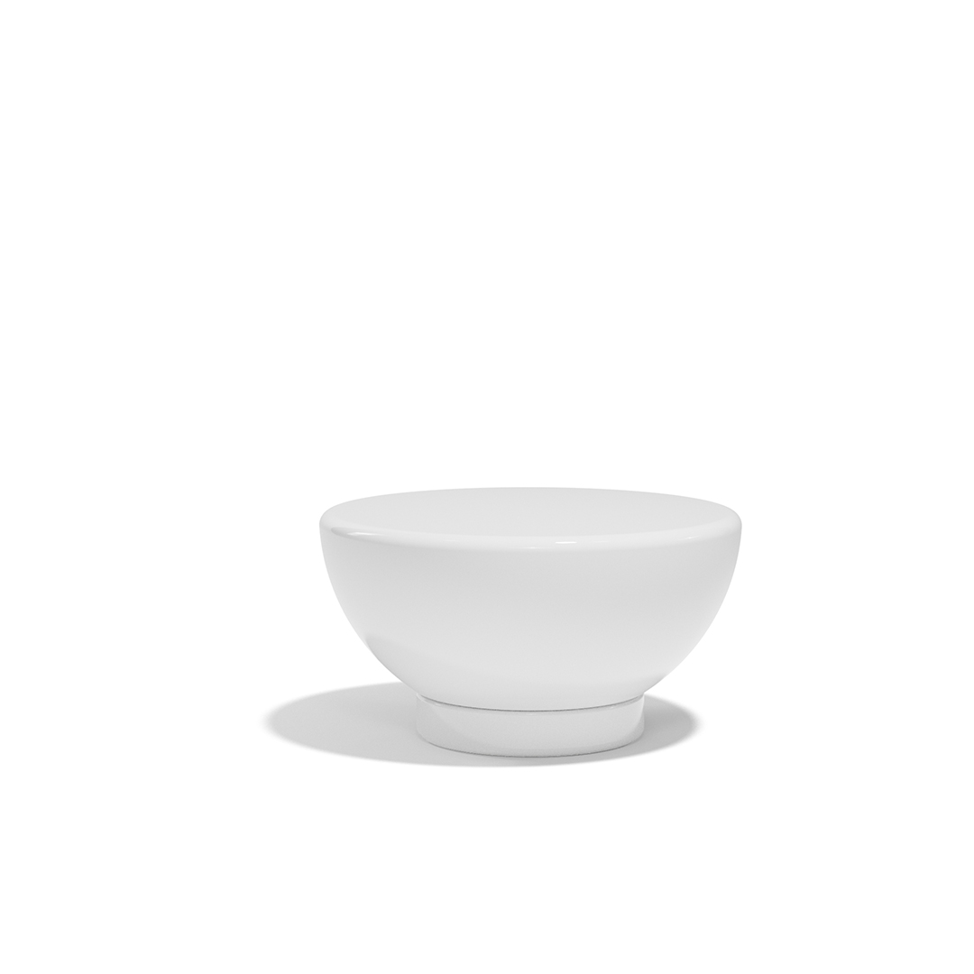 16 Vondom Luna Low Table Ramon Esteve 54865F White Lacquered 
