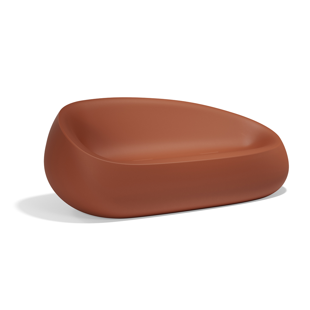 06 Vondom Stone Sofa Stefano Giovannoni 55005 Clay 
