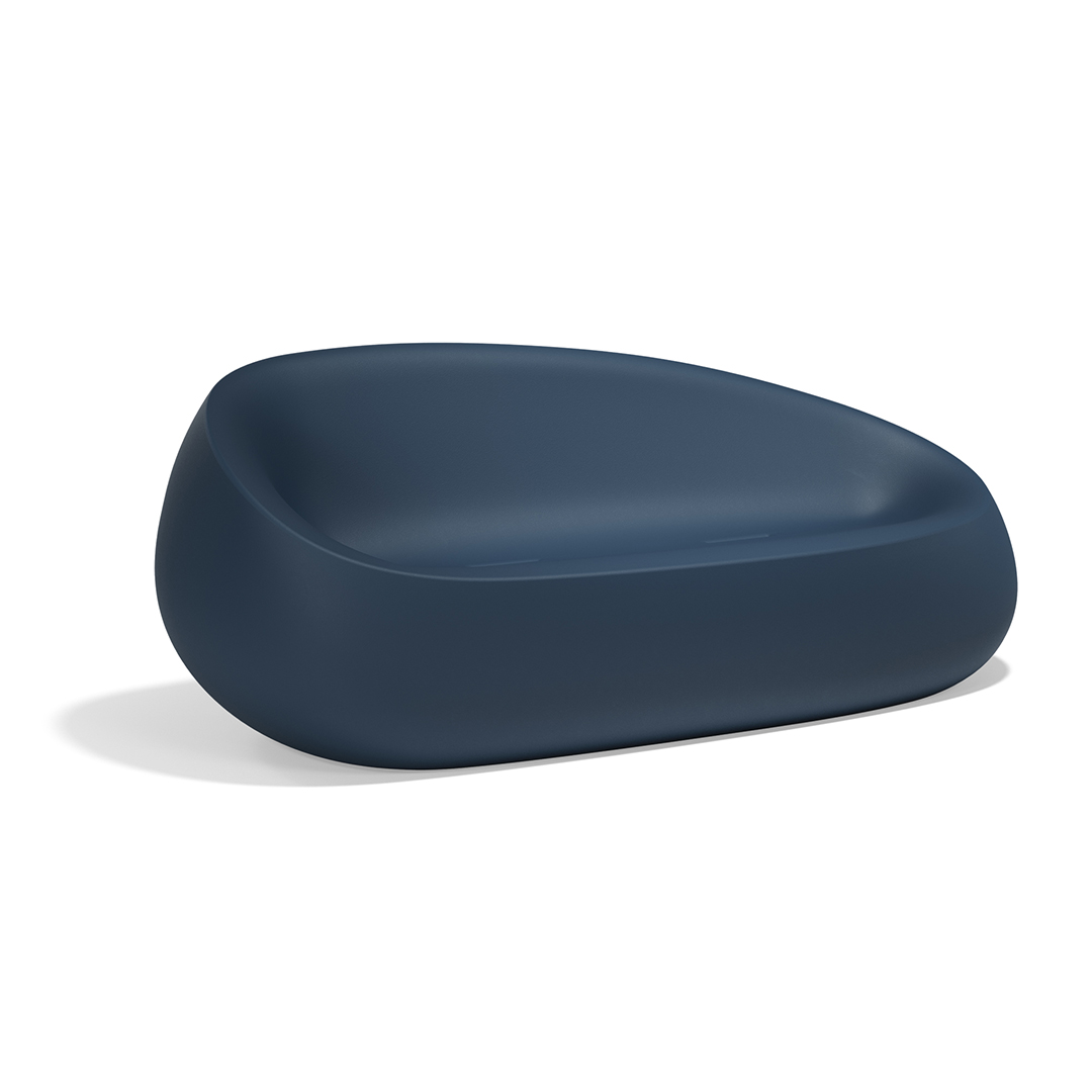 10 Vondom Stone Sofa Stefano Giovannoni 55005 Blue 