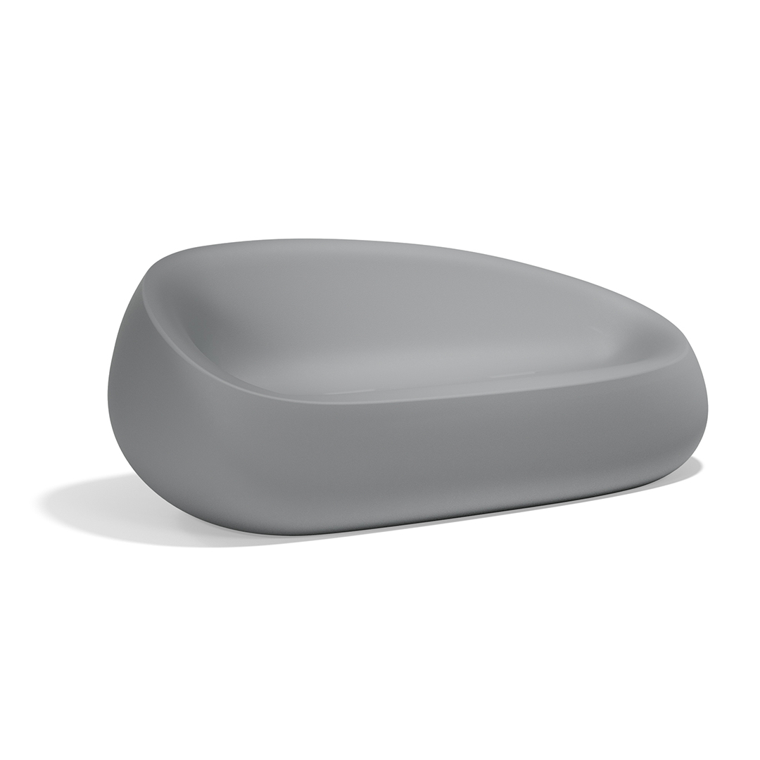 11 Vondom Stone Sofa Stefano Giovannoni 55005 Gray 