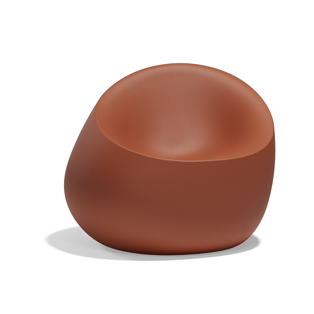 06 Vondom Stone Lounge Chair Stefano Giovannoni 55006 Clay 