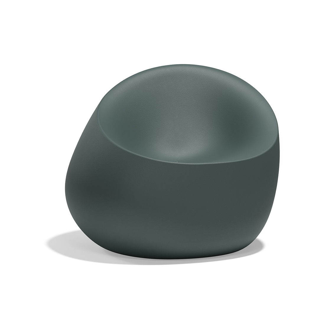 09 Vondom Stone Lounge Chair Stefano Giovannoni 55006 Green 