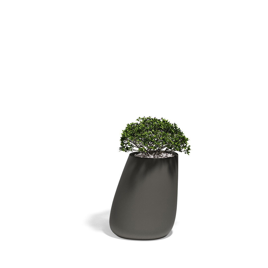 12 Vondom Stone Planter Stefano Giovannoni 55010A Anthracite 