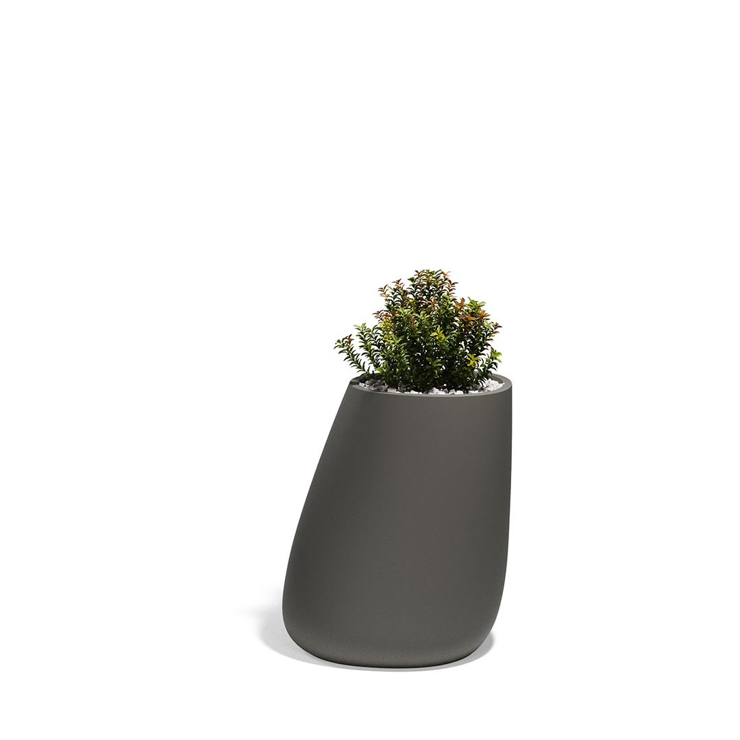 12 Vondom Stone Planter Stefano Giovannoni 55011A Anthracite 
