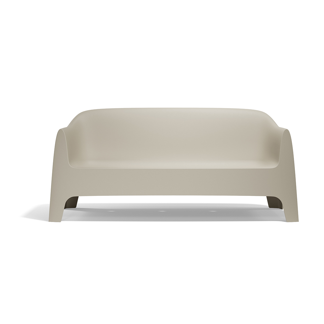 03 Vondom Solid Sofa 3 pax Stefano Giovannoni 55022 Ecru