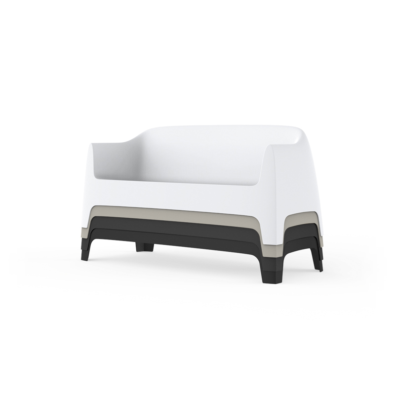 04 Vondom Solid Sofa 3 pax Stacking Stefano Giovannoni 55022