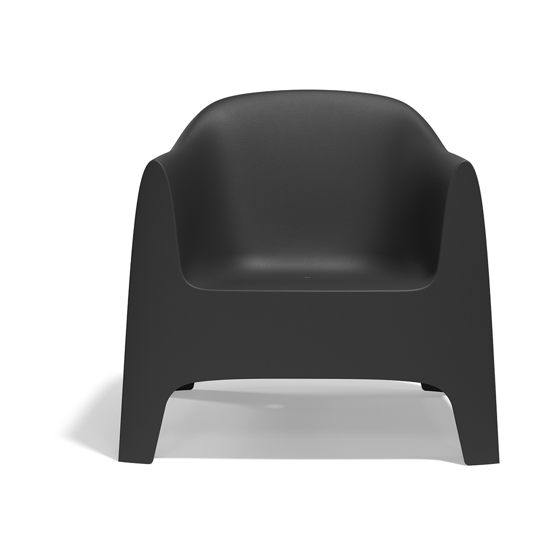 03 Vondom Solid Lounge Chair Stefano Giovannoni 55023 Black