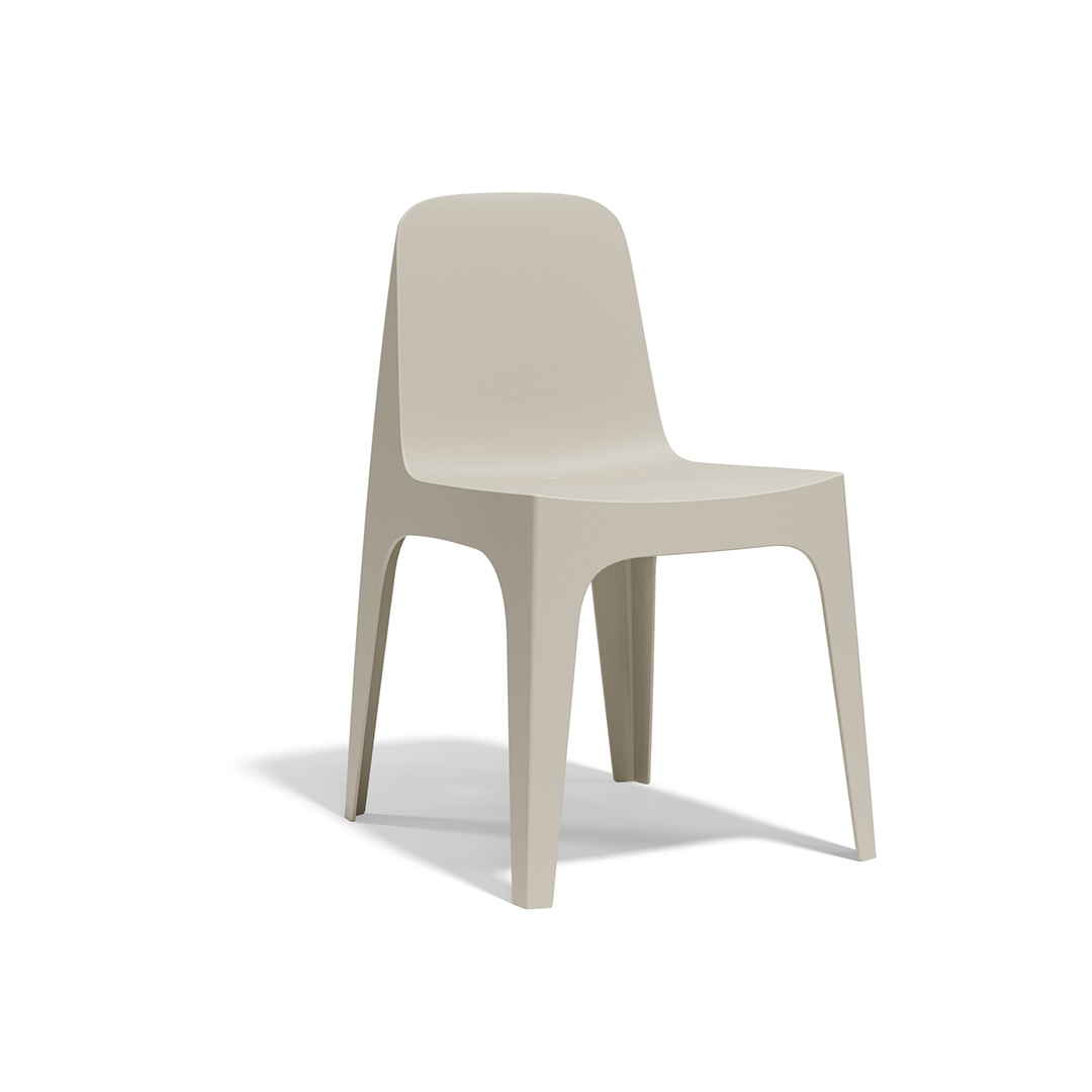 01 Vondom Solid Chair Stefano Giovannoni 55024 Ecru