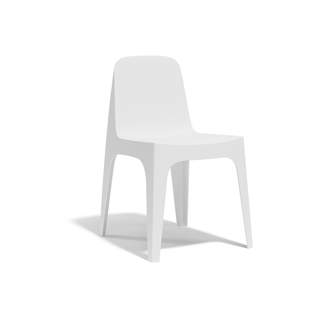 01 Vondom Solid Chair Stefano Giovannoni 55024 White