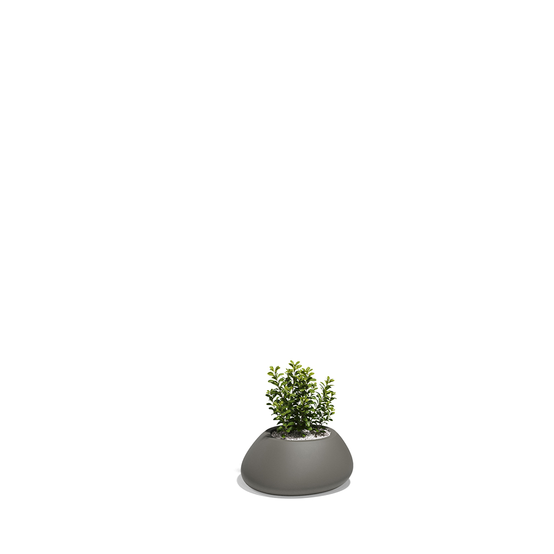 12 Vondom Stone Planter Stefano Giovannoni 55028A Anthracite 