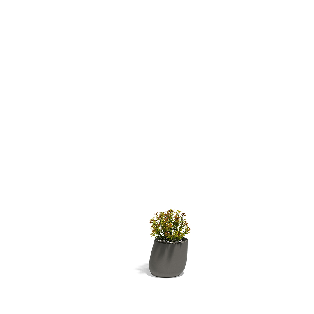 12 Vondom Stone Planter Stefano Giovannoni 55029A Anthracite 