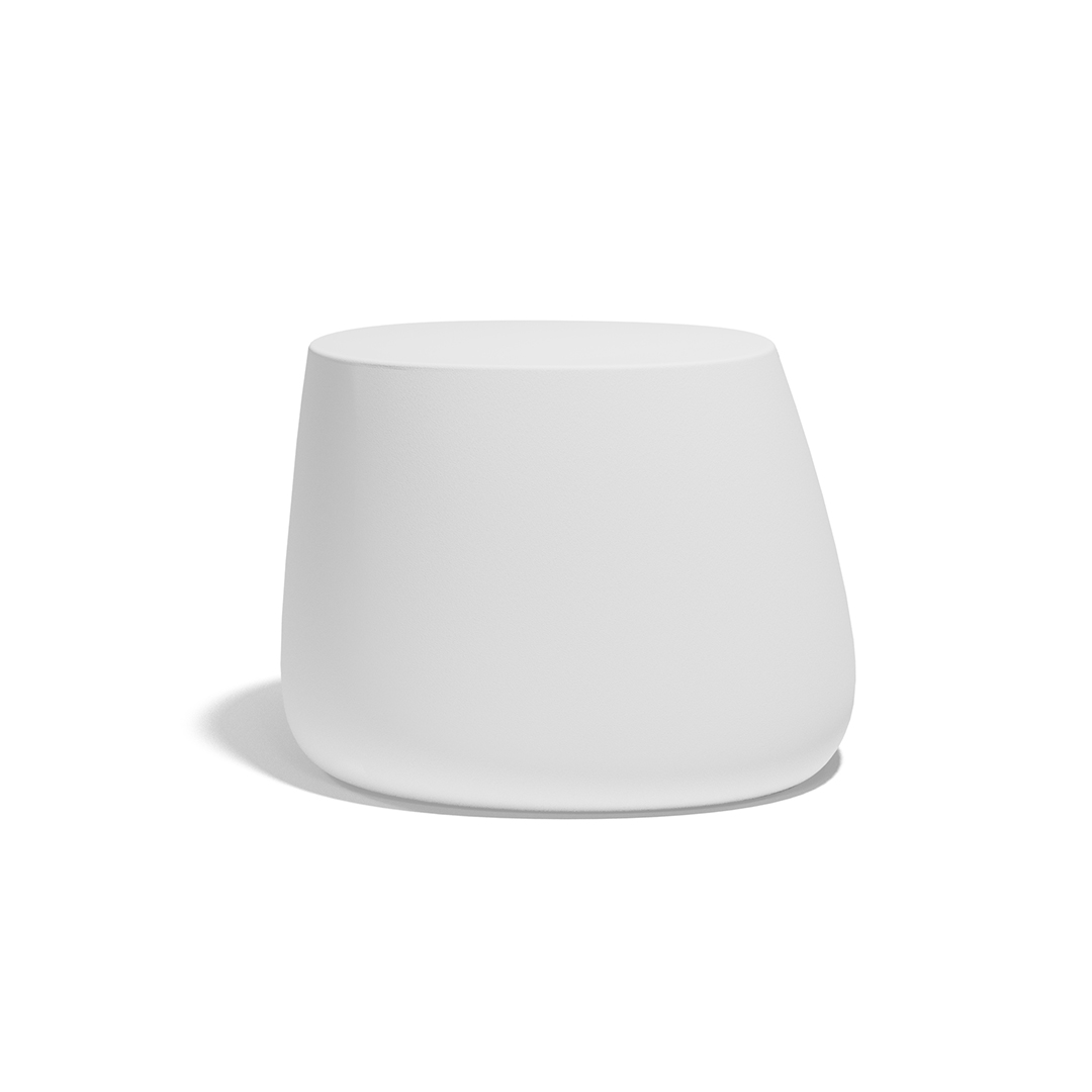 02 Vondom Stone Low Table Stefano Giovannoni 55031 White 