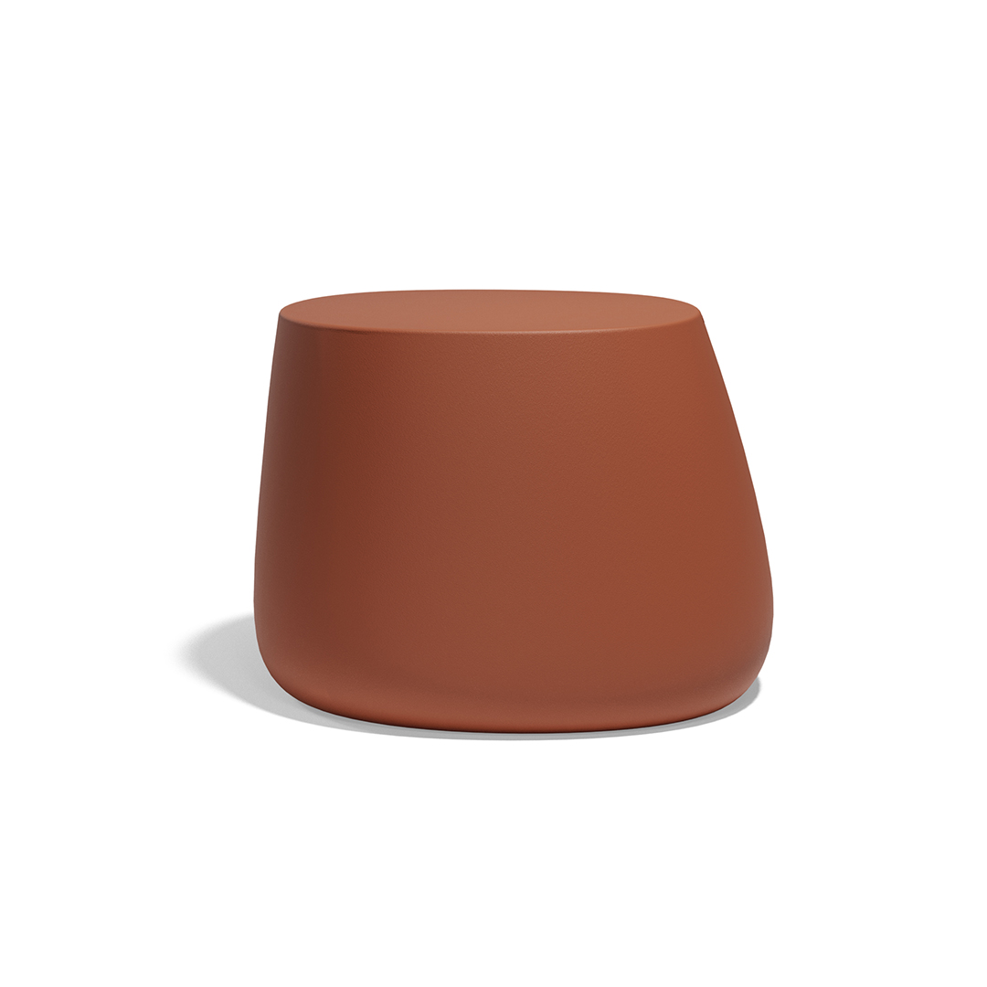 07 Vondom Stone Low Table Stefano Giovannoni 55031 Clay 