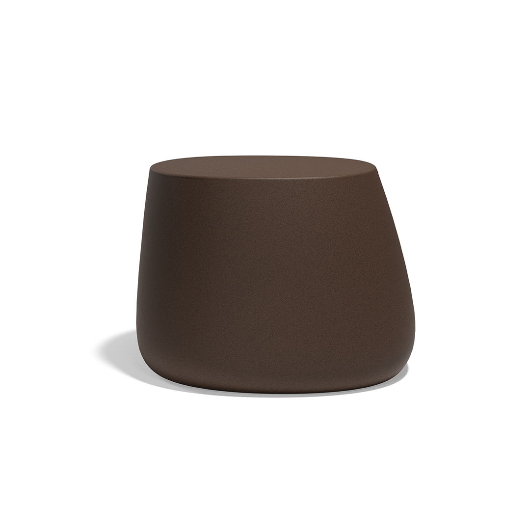 09 Vondom Stone Low Table Stefano Giovannoni 55031 Brown 